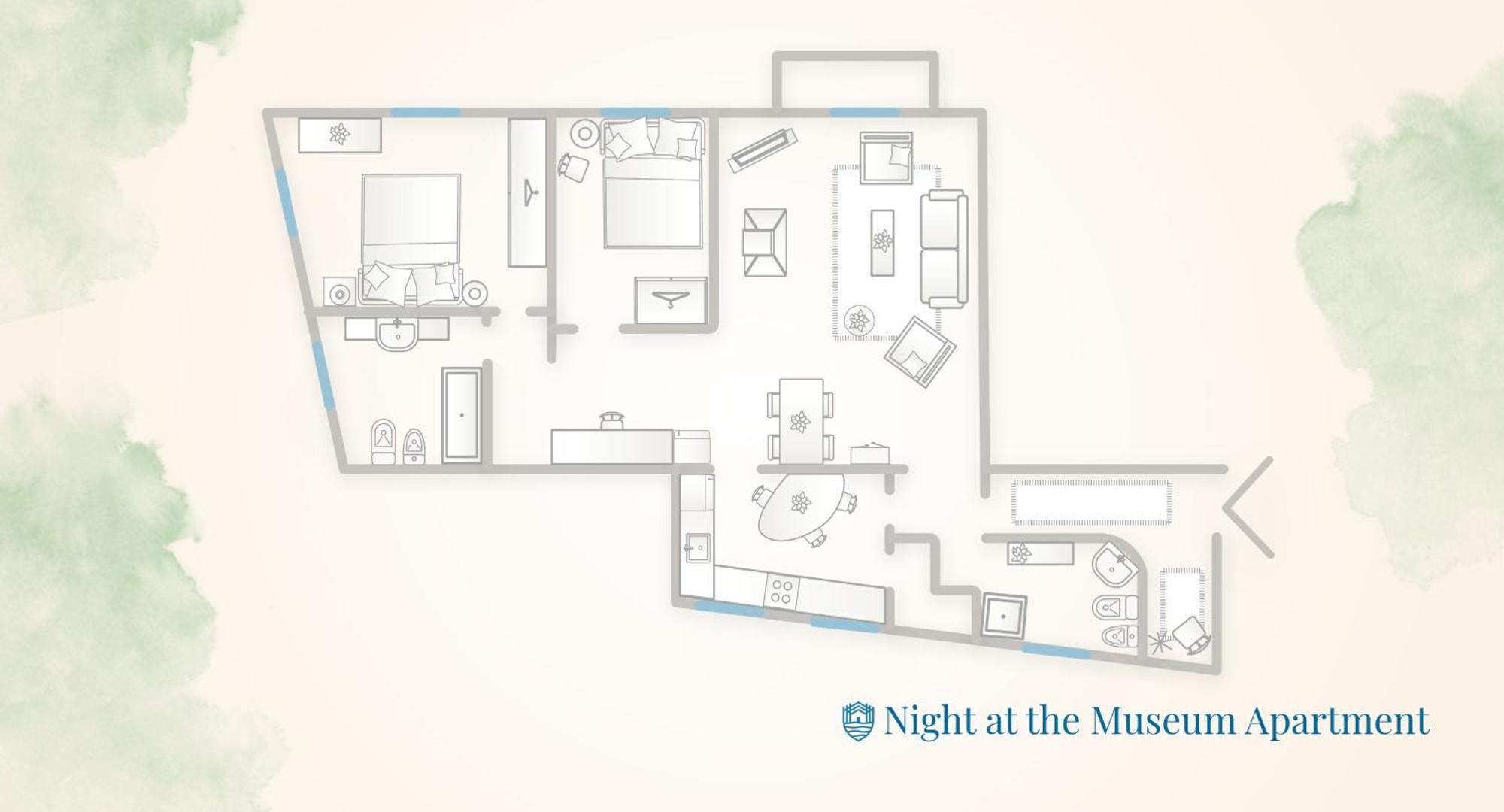 Night At The Museum - Free Parking By Rent All Como Bagian luar foto